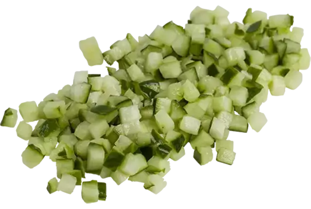 Komkommer brunoise 5mm 500gr